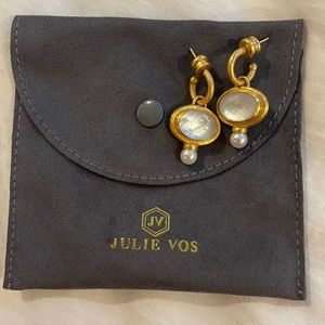 Julie Vos luxury gold earrings